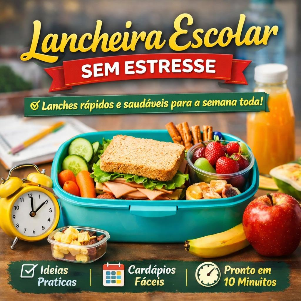 Lancheira Escolar Sem Estresse
